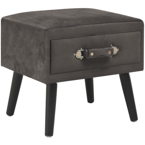 Maison Chic Dvo delni komplet Nočne omarice - Nočne mize žamet 40x35x40 cm sive, (21688614) Cene
