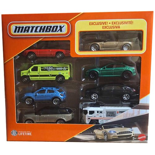 Mattel Matchbox: set od 8 malih autića s ekskluzivnim automobilom Aston Martin DBS Volante - Slike