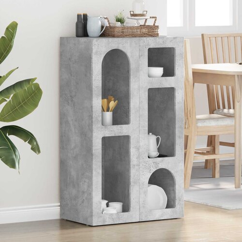  Kreveta Betonski sivi 59 x 35 x 100,5 cm Konstruirano drvo Cijene