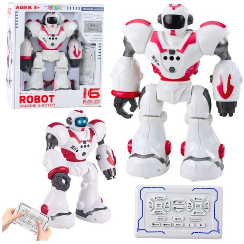  Interaktivni RC robot na daljinsko upravljanje, 16 funkcija, svjetla, zvukovi, ružičasta Slike