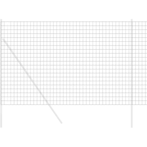 Euro ograda Crna 1,6 x 10 m Željezo prekriveno PVC-om Slike
