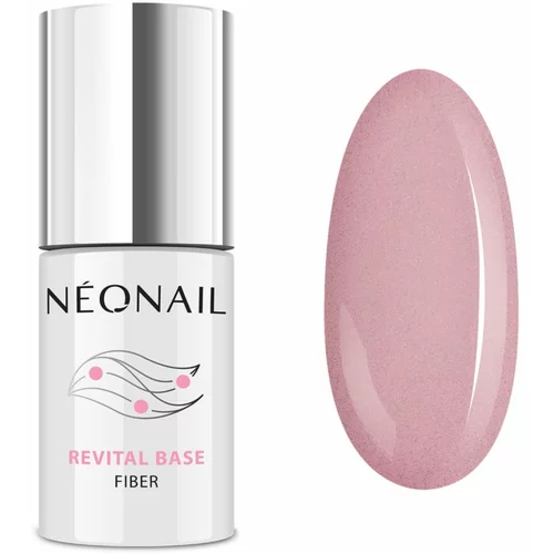 NeoNail Revital Base Fiber bazni gel lak za gelirane i akrilne nokte nijansa Blinking Cover Pink 7,2 ml