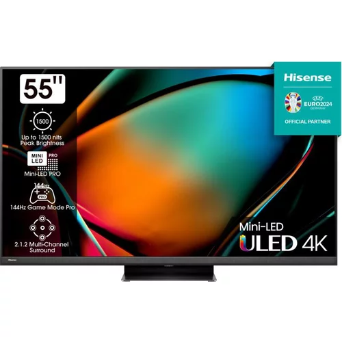 Hisense TV ULED Mini LED 55U8KQ, (57200408)