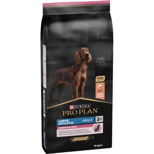 Purina PRO PLAN Dog Large Athletic Adult Sensitive Skin Losos 14 kg Cene