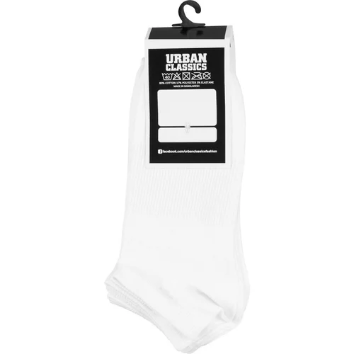 Urban Classics No Show Socks 5-Pack white