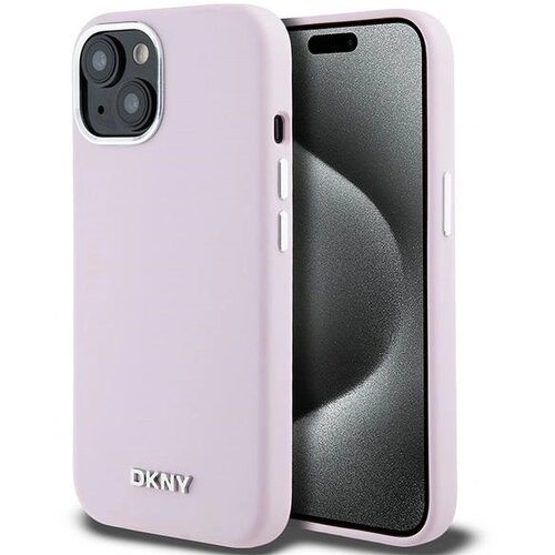 Dkny TEKOČI SILIKONSKI OVITEK ZA MAGSAFE ZA IPHONE 15 PLUS / 14 PLUS ROZA, (21898746) Cene