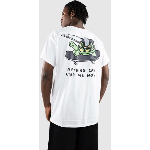 A-Lab Nothing Can Stop Me T-shirt white Cene