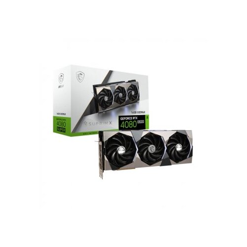 MSI geforce RTX4080 super 16G suprim x grafička kartica Slike