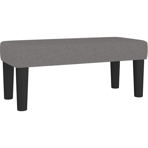  box spring s madracem tamnosivi 120 x 190 cm tkanina Slike