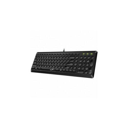 Genius tastatura SlimStar Q200,USB,BLK,SER Slike