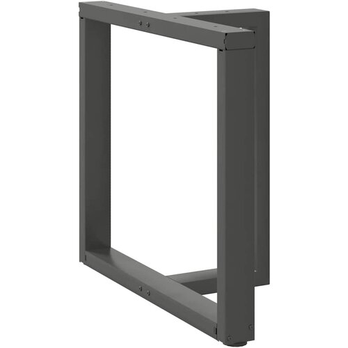 VidaXL Noge blagovaonski stol T-oblika 2 kom 80x35x(72-73) cm čelik Slike
