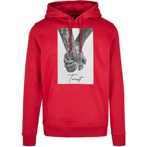 Mister Tee Men's Hoodie Trust 2.0 Hoody red Slike