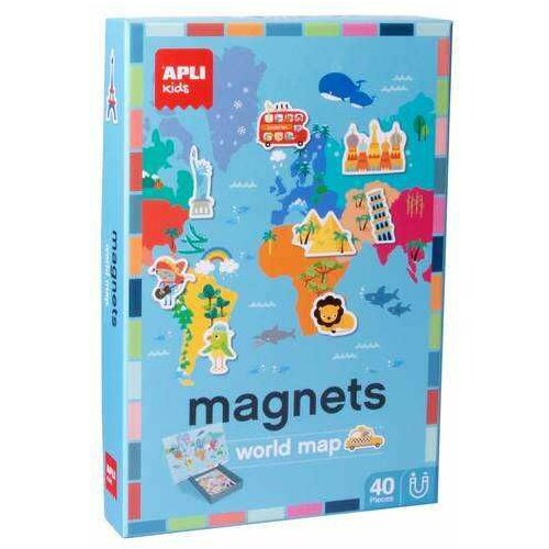Apli Igra sa magnetima - Mapa sveta Slike