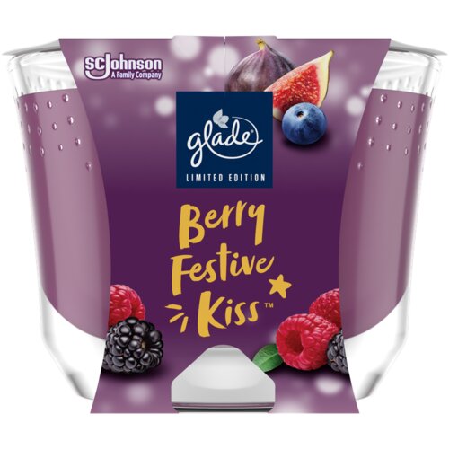 Glade mirisna svijeća Berry Festive Kiss 204g Cijene