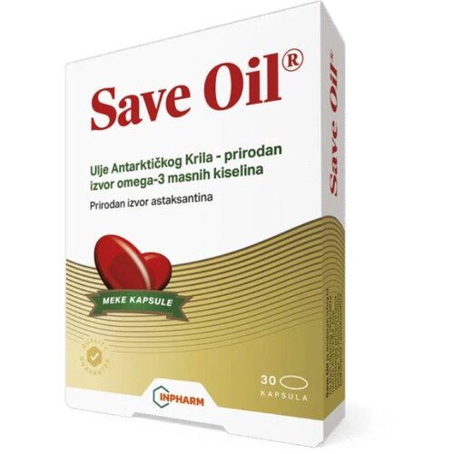 Inpharm Kapsule Save Oil Boost, 30 kapsula Cene