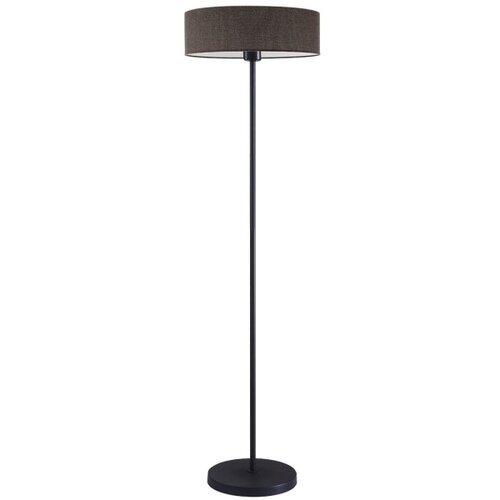  led podna lampa tunja 1xE27/20W/230V, prečnik 38 cm, crna/braon Slike