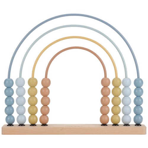 Little Dutch® drvena abaskus brojalica duga forest friends Cene
