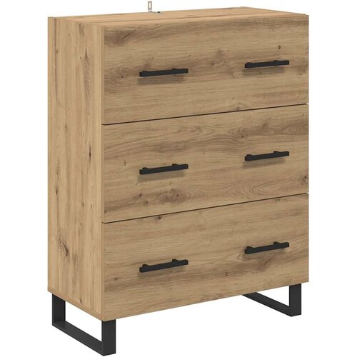 vidaXL Strani &scaron;al s predalom Umetni hrast 69,5 x 34 x 90 cm, (5000108600) Cene