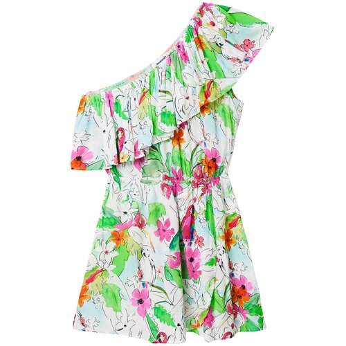 Desigual Haljina 'Monaco' limeta / menta / fuksija / bijela Cene