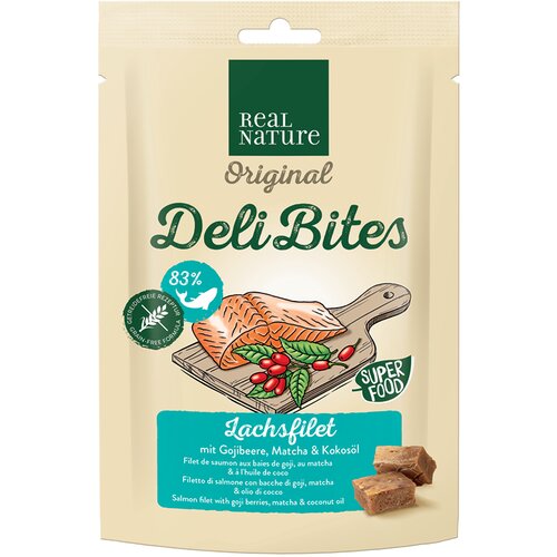 Real Nature poslastica za pse Original Deli bites losos 150 g Cijene