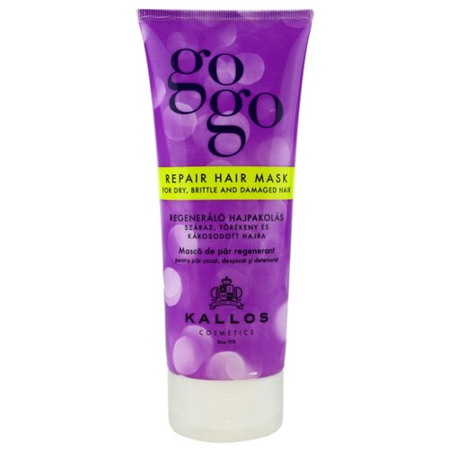 Kallos Cosmetics gogo Repair obnavljajuća maska za suhu, oštećenu i oslabljenu kosu 200 ml Cijene
