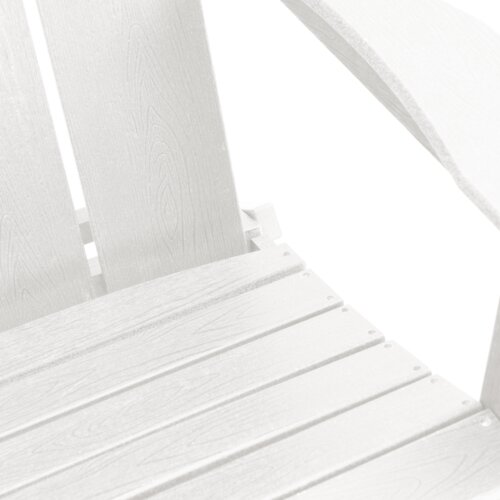 vidaXL 3-delni vrtni lounges set Beli HDPE Cene