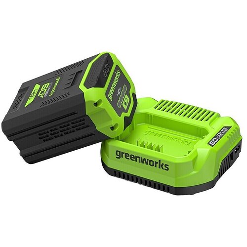 GREENWORKS 60V Akkusystem Začetni komplet K6S4AEAA1 (60 V, 4 Ah) productname.garantie.plussign BAUHAUS garancija 5 let za naprave na električni ali motorni pogon Cene
