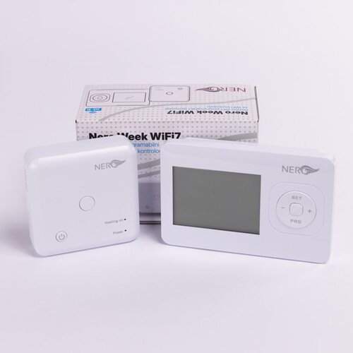 Nero Sobni termostat bežični programabilni Wi-fi WL7-RF beli Cene