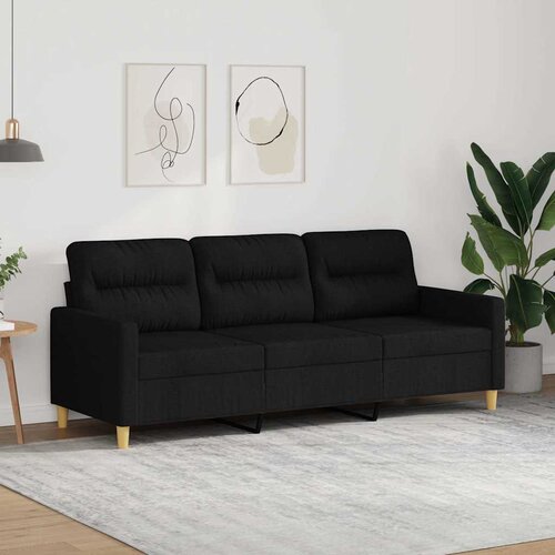  Trosjed od tkanine Crna 180 cm Cene