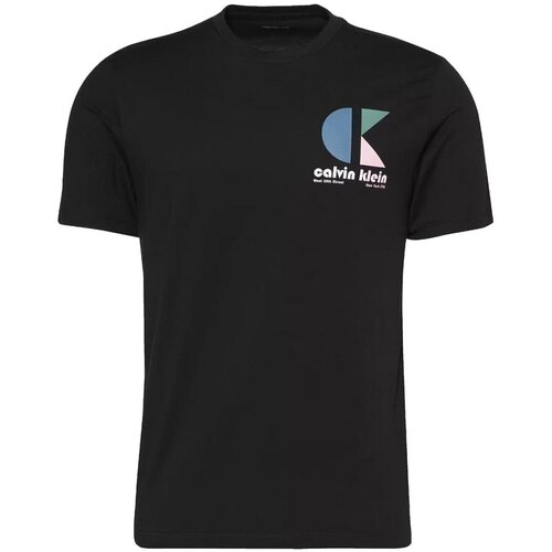 Calvin Klein Jeans Majice s kratkimi rokavi LV04RC843G Črna Slike