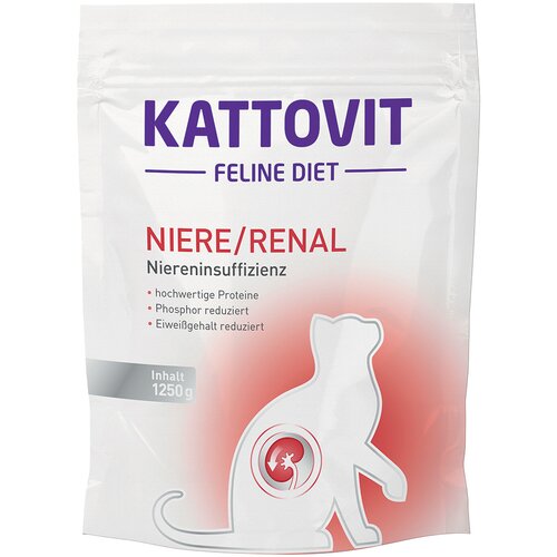Kattovit Kidney/Renal (zatajenje bubrega) suha hrana - 1,25 kg Slike