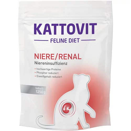 Kattovit Kidney/Renal (zatajenje bubrega) suha hrana - 1,25 kg