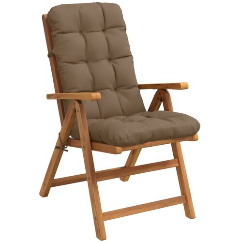  Jastučići za stolice s visokim naslonom - 6 komada VIANEN - Sivosmeđa 120 x 50 x 8 cm 6 Cijene