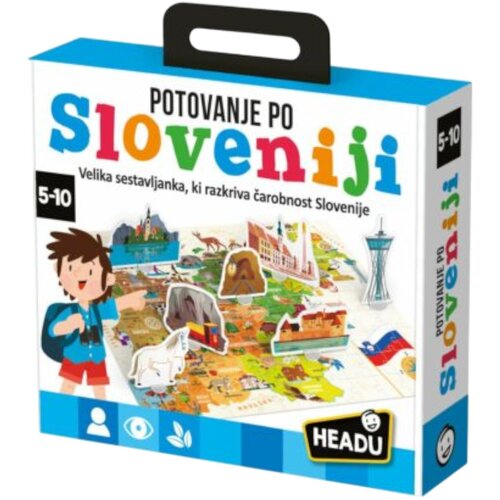 Headu® dječja slagalica potovanje po sloveniji slo Cene