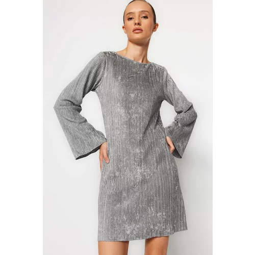 Trendyol Dress - Gray - A-line