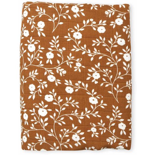A Little Lovely Company Muslinasta brisača XL, blossom – caramel Cene