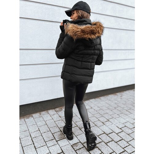 DStreet Women's quilted winter jacket VERSES black Slike