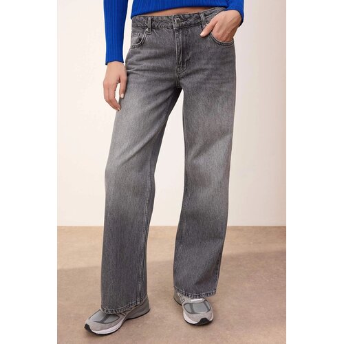 TRENDYOLMILLA ženske pantalone Twoss26Je00131, siva Cene