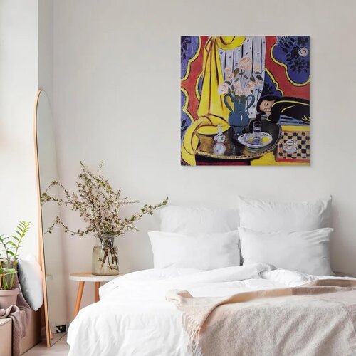  Slika - Henri Matisse &amp;ndash; Harmony in Yellow 80x80 Premium Print Slike