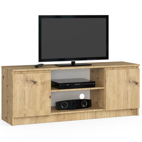 AKORD KOMODA RTV K140 2D 1P CLP DĄB ARTISAN, (21703379) Cene