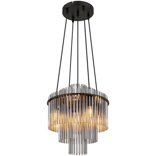 Globo 15698H2 - Luster na sajli GORLEY 5xE14/40W/230V crna Cene