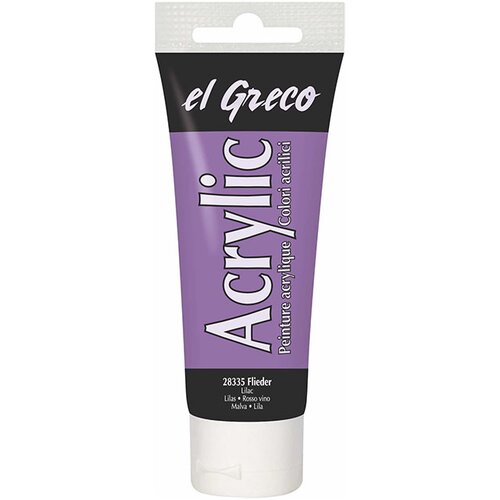  Akrilna boja el greco 75 ml lilac Cene