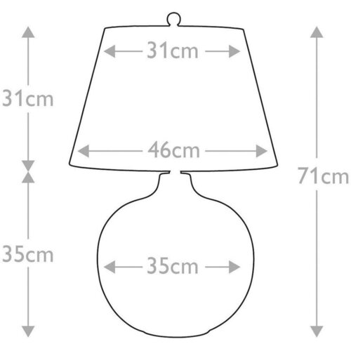 Elstead Lighting NAMIZNA SVETILKA Ottoman 71/46 cm Slike