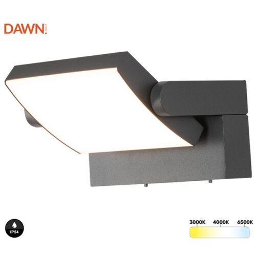 Dawn led svetiljka S007 zidna 20W cct IP54 siva Cene