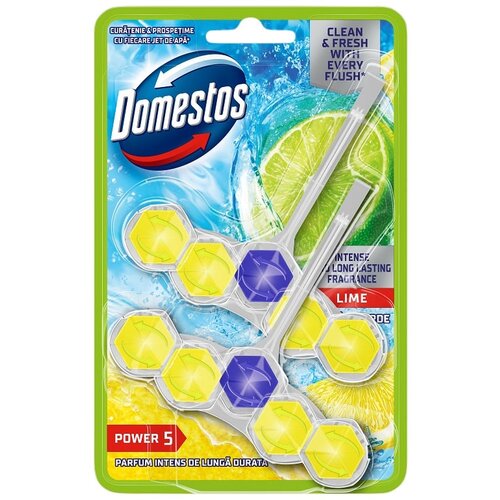Domestos power 5 Lime WC osveživač 2x50gr Cene