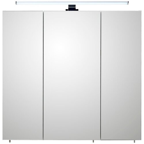 Pelipal Bijeli viseći kupaonski ormarić s ogledalom 75x70 cm Set 360 - Slike