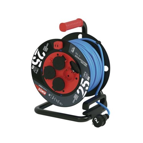  Weatherproof kabelski kolut 25 m / 4 vtičnice / modra / PVC / 230 V / 1,5 mm2 Cene