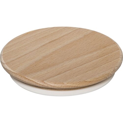 WECK wooden lid 100mm beech Slike