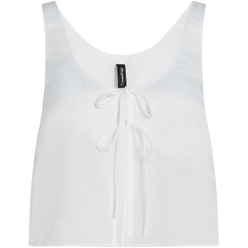 Karl Lagerfeld Bluza bela Slike