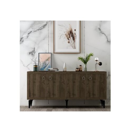 Hanah home selen - walnut walnut console Cene